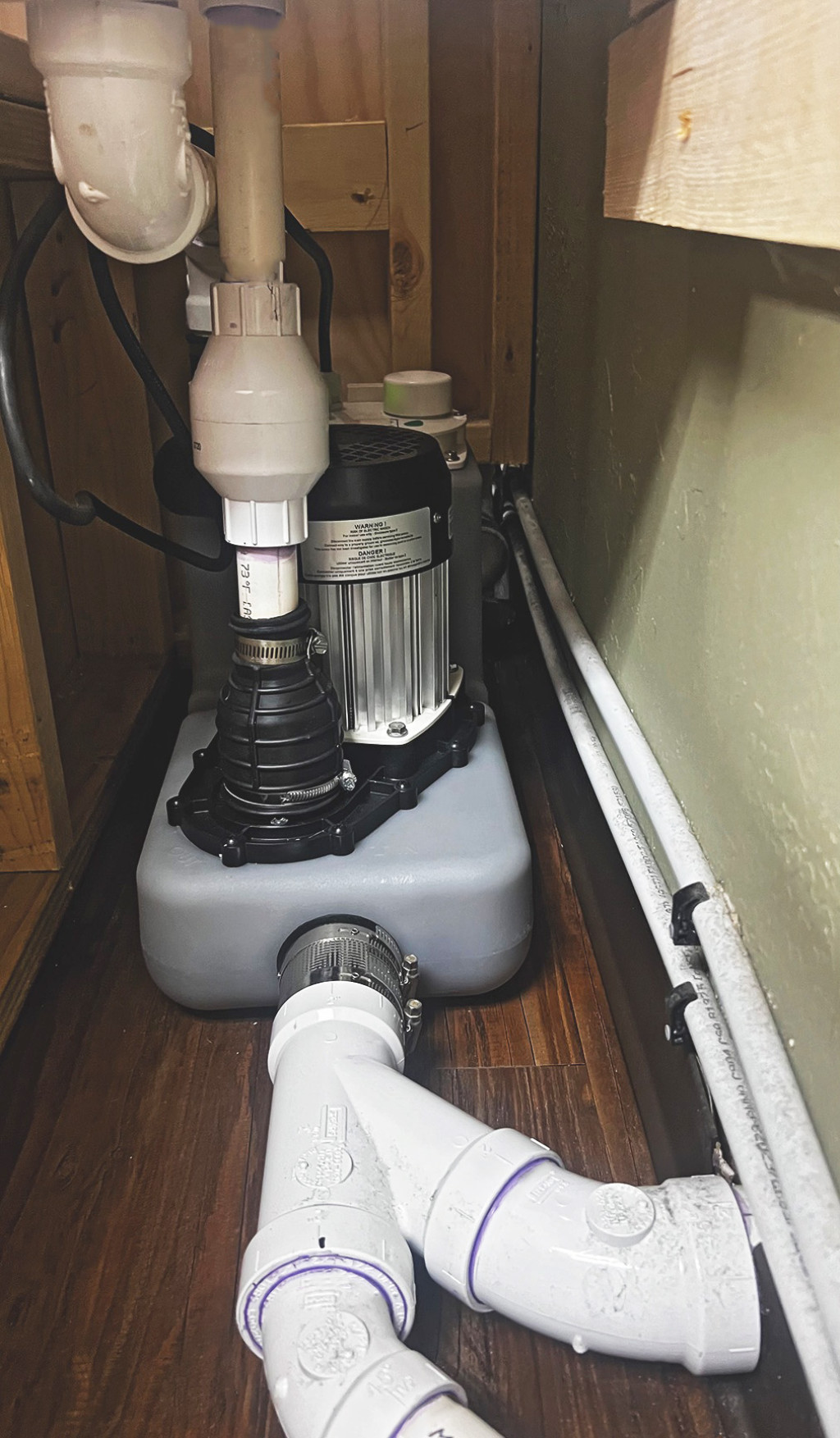 Heavy-duty drain pumps solve hair salon’s plumbing challenges.