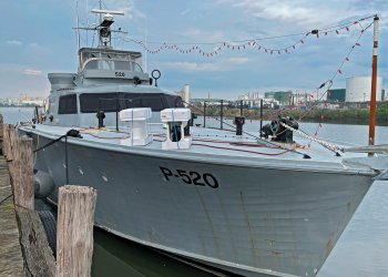 WWII & Korean War Crash Boat Transformed into a More User-Friendly, Accessible Floating Museum with Electric Macerating Toilet System